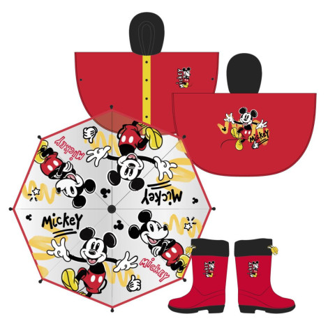 Poncho de chuva para crianças da Disney Mickey Mouse