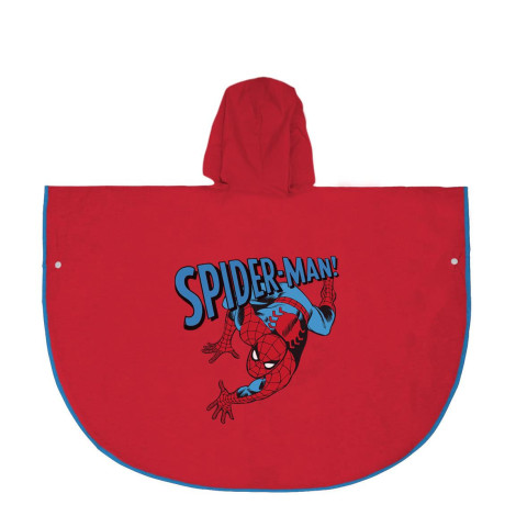 Poncho de chuva para criança Spiderman Universo Marvel