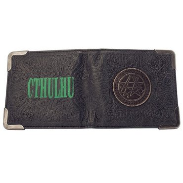 Carteira Premium Cthulhu Necronomicon