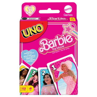 Barbie juego de cartas UNO