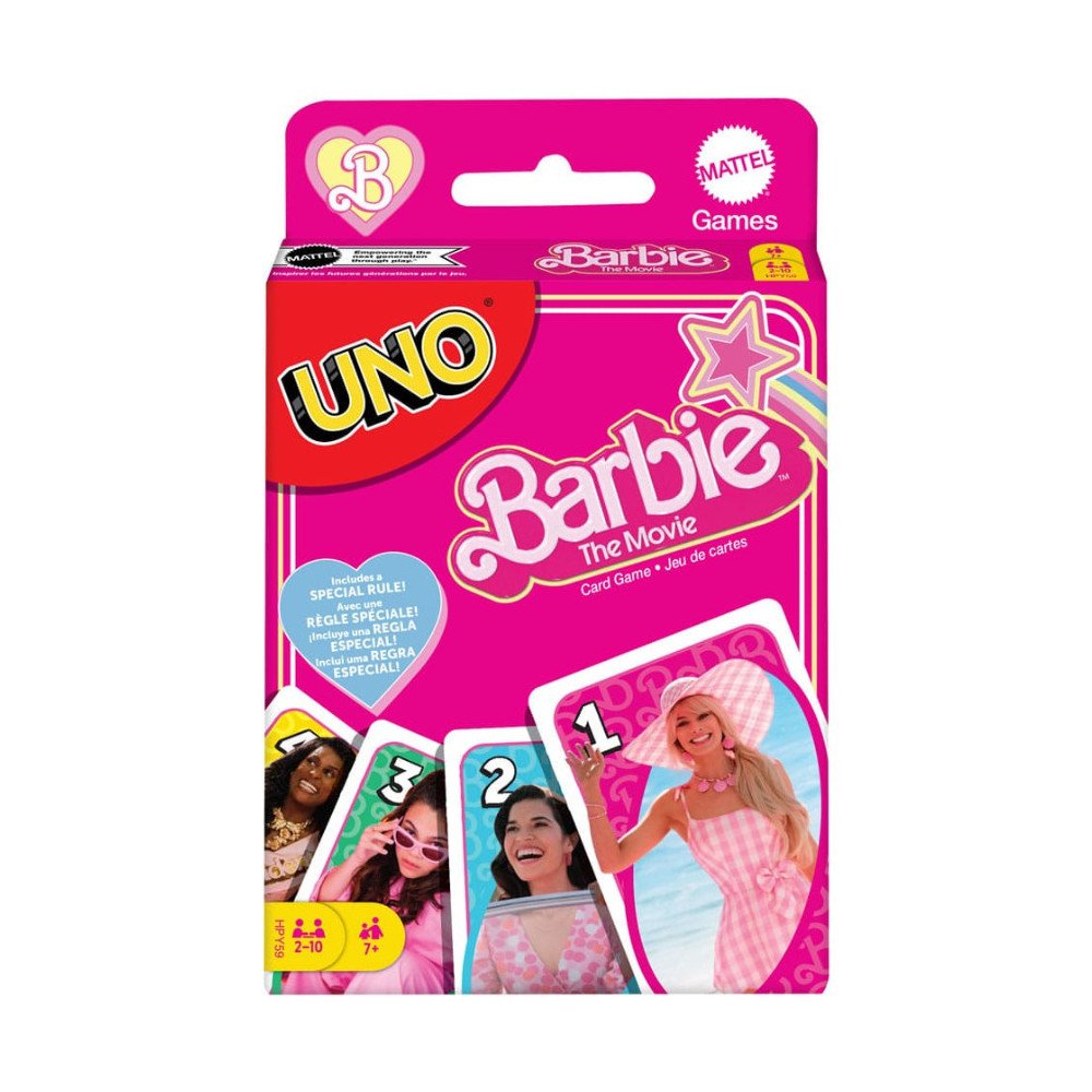 Barbie juego de cartas UNO