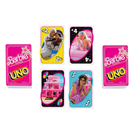 Barbie juego de cartas UNO