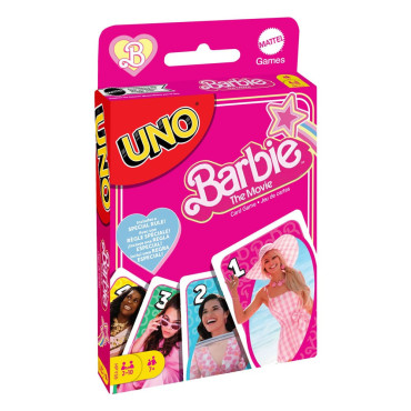 Barbie juego de cartas UNO