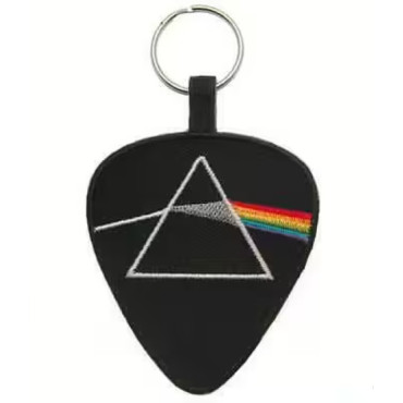 Porta-chaves em tecido dos Pink Floyd