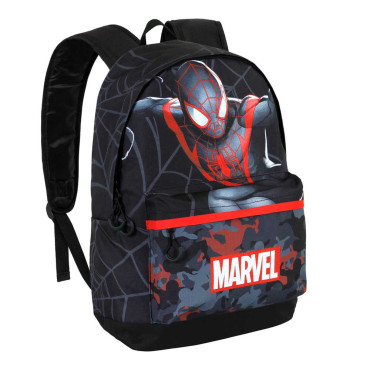 Mochila preta do Homem-Aranha