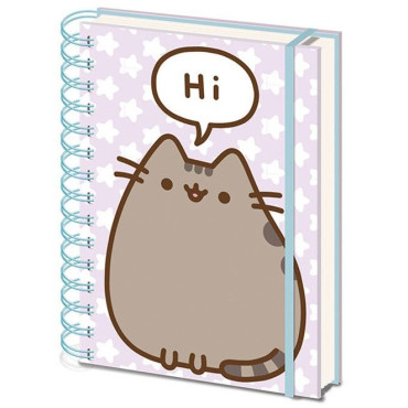 Pusheen A5 A5 Spiral Notebook Olá!