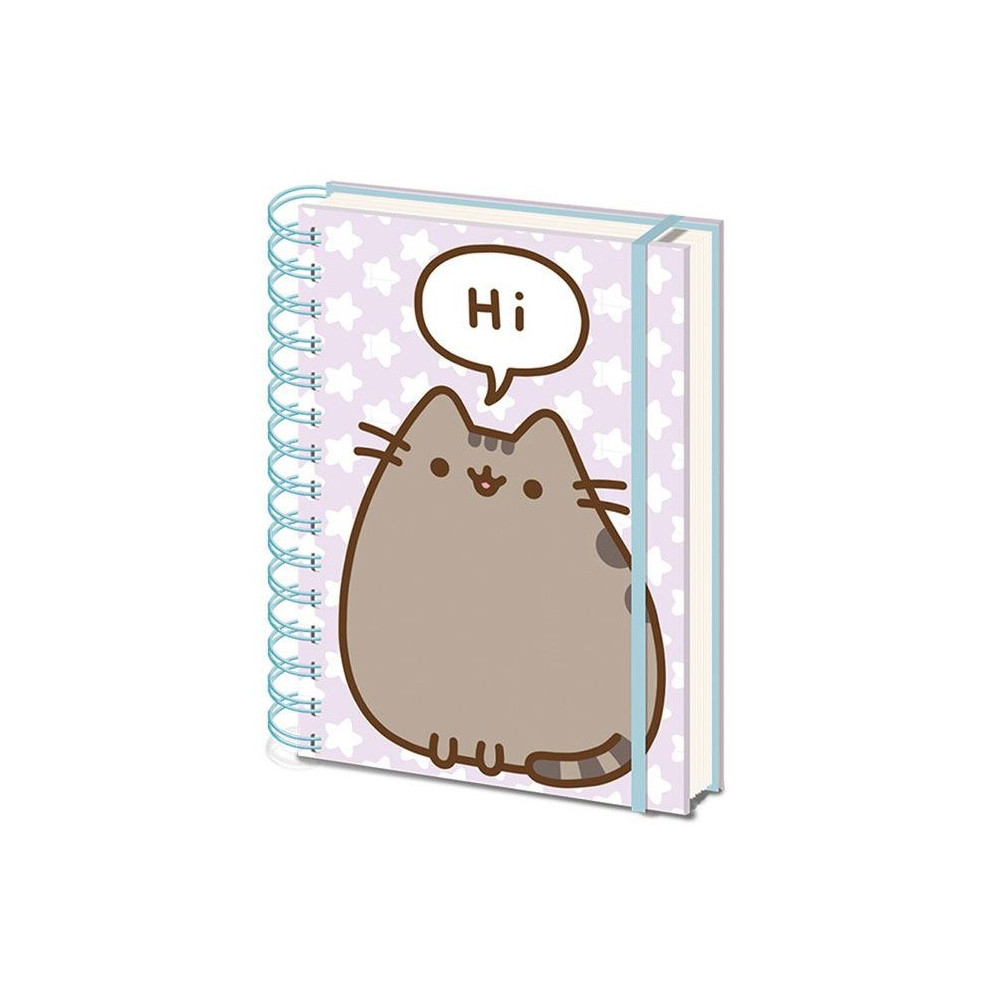 Pusheen A5 A5 Spiral Notebook Olá!