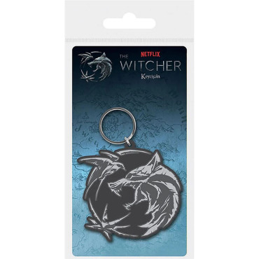 O porta-chaves de borracha Wicher (lobo, andorinha e estrela)