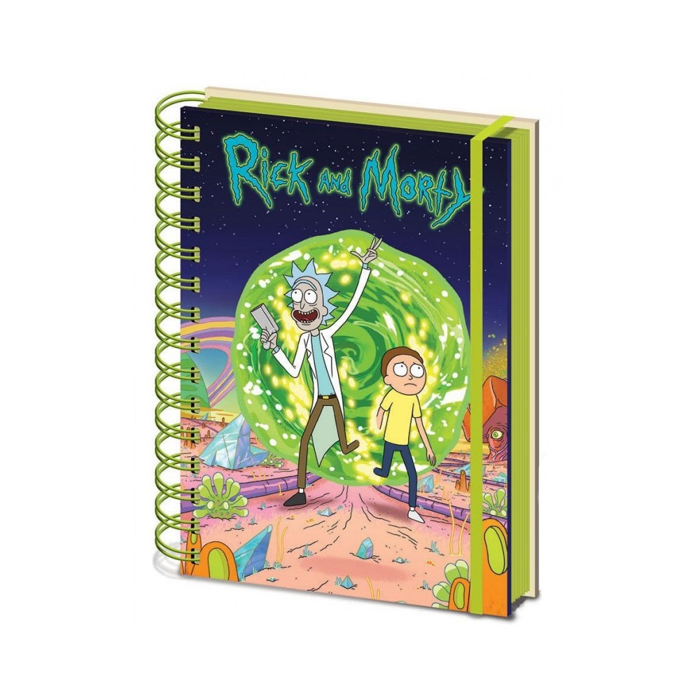 Caderno Premium A5 Rick e Morty