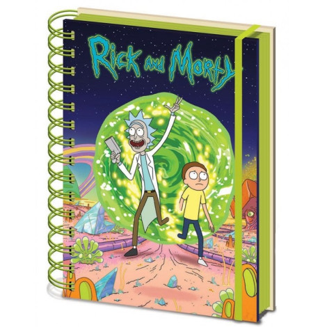 Caderno Premium A5 Rick e Morty