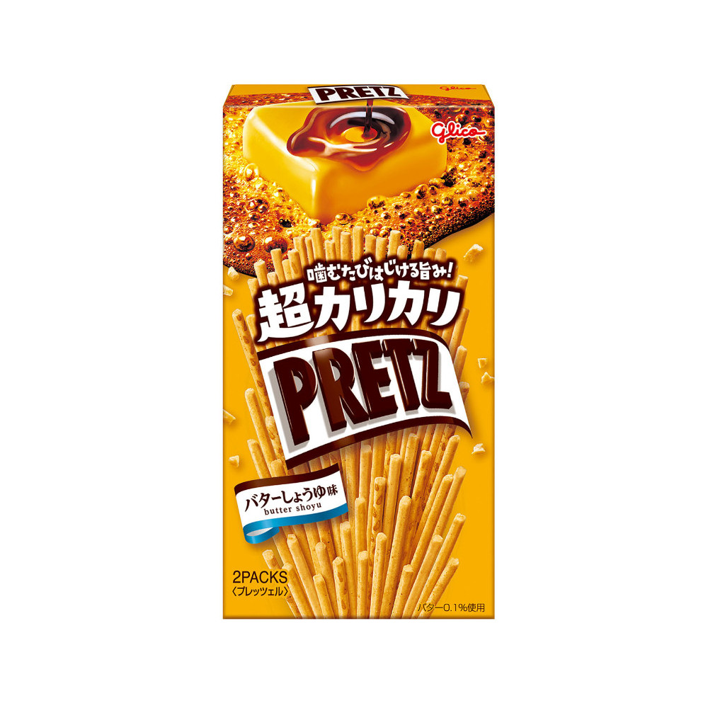 Pretz sabor manteiga e molho de soja 55g