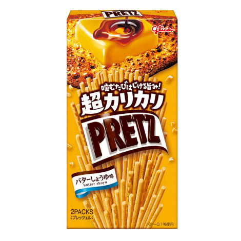 Pretz sabor manteiga e molho de soja 55g