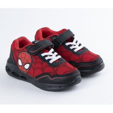 Sapatos desportivos com luzes Spiderman Marvel