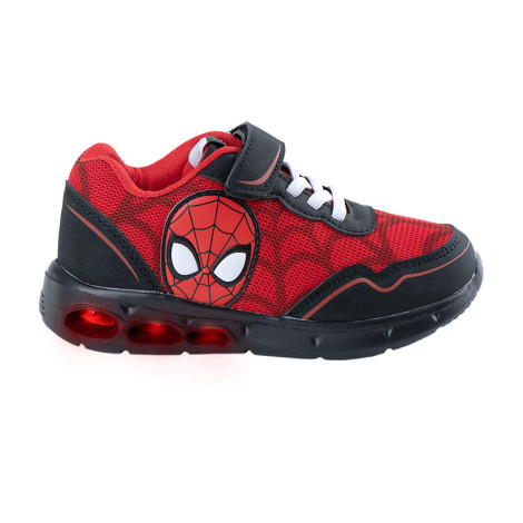 Sapatos desportivos com luzes Spiderman Marvel