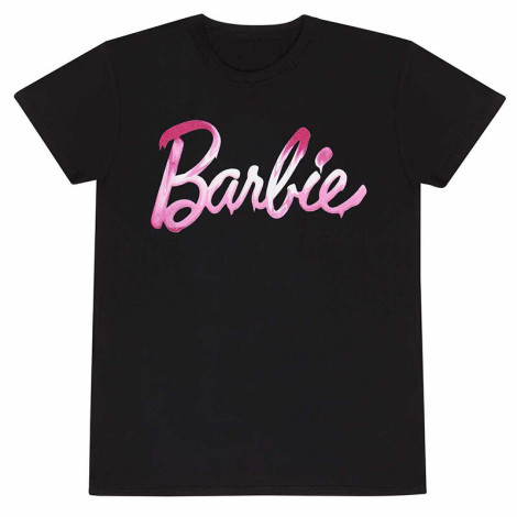 T-shirt com o logótipo da Barbie e pastilha elástica