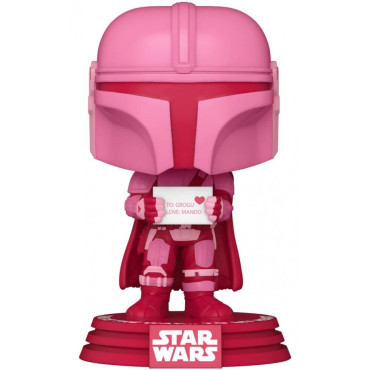 Star Wars Valentines POP! Star Wars Vinyl Figura Grogu 9 cm