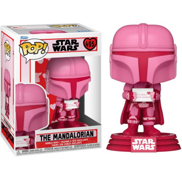 Star Wars Valentines POP! Star Wars Vinyl Figura Grogu 9 cm