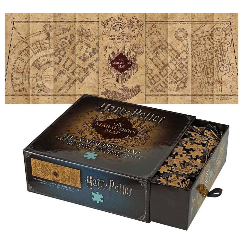 Puzzle Mapa do Maroto Harry Potter 1000 peças