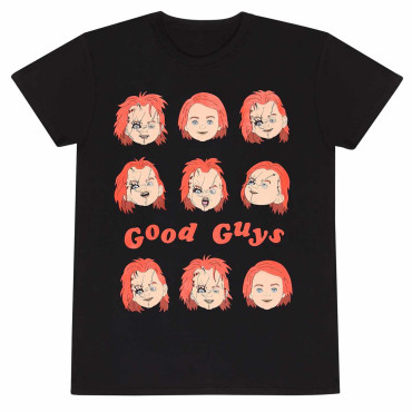 Expressões da T-shirt Chucky