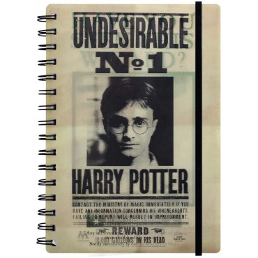 Bloco de notas Harry Potter Harry & Sirius 3D