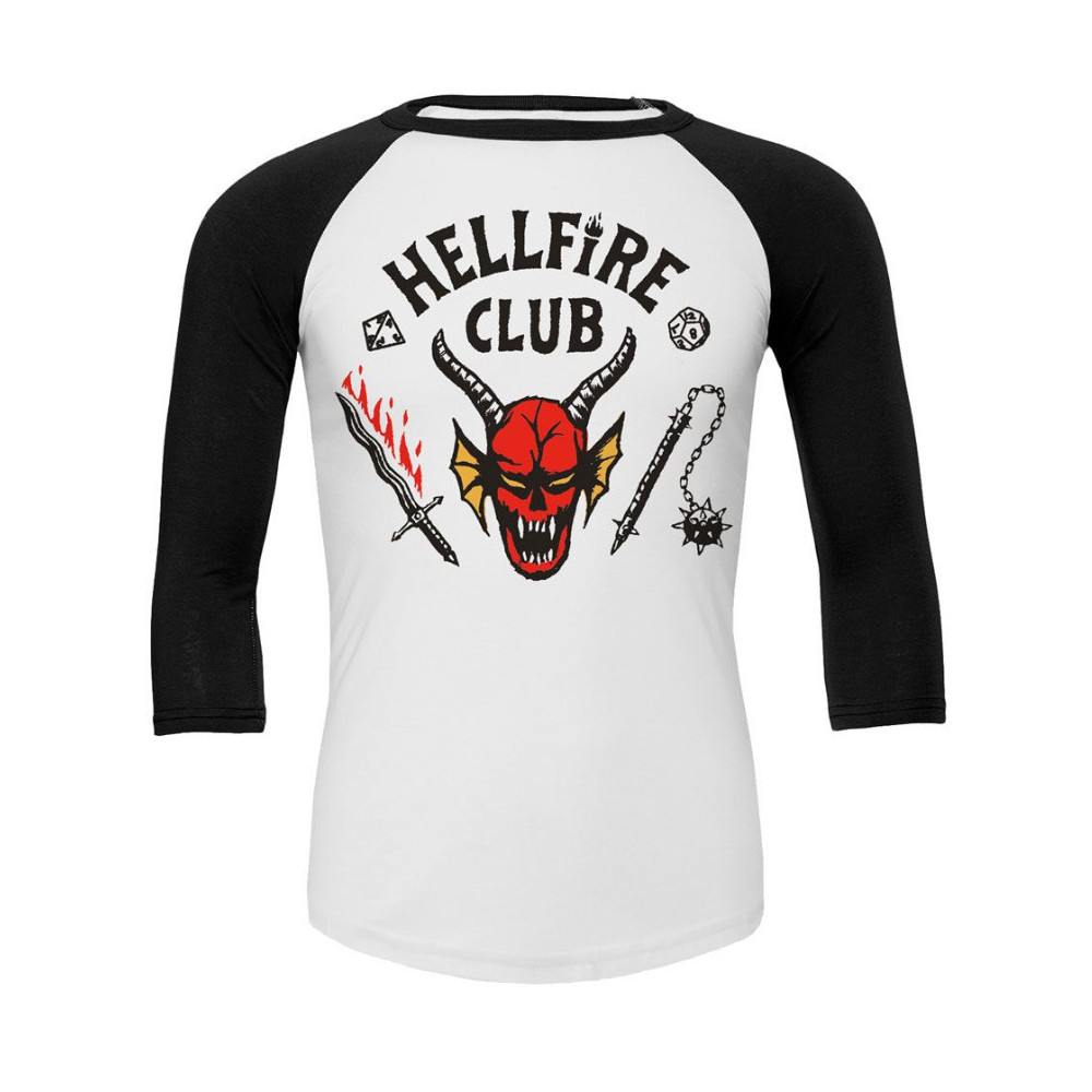 T-shirt retro Hellfire Club Stranger Things