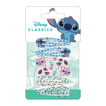 Grampos de cabelo Disney Stitch para crianças