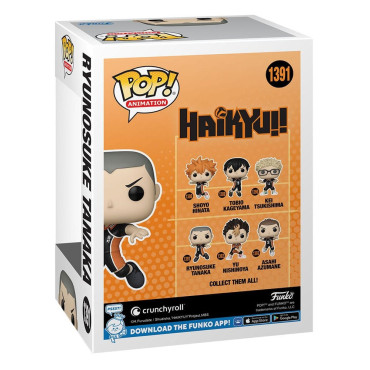 Haikyu!! Figura POP! Animation Vinyl Tanaka 9 cm