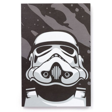 Libreta A5 a Rayas de Papel Reciclado Soldado Imperial Stormtrooper