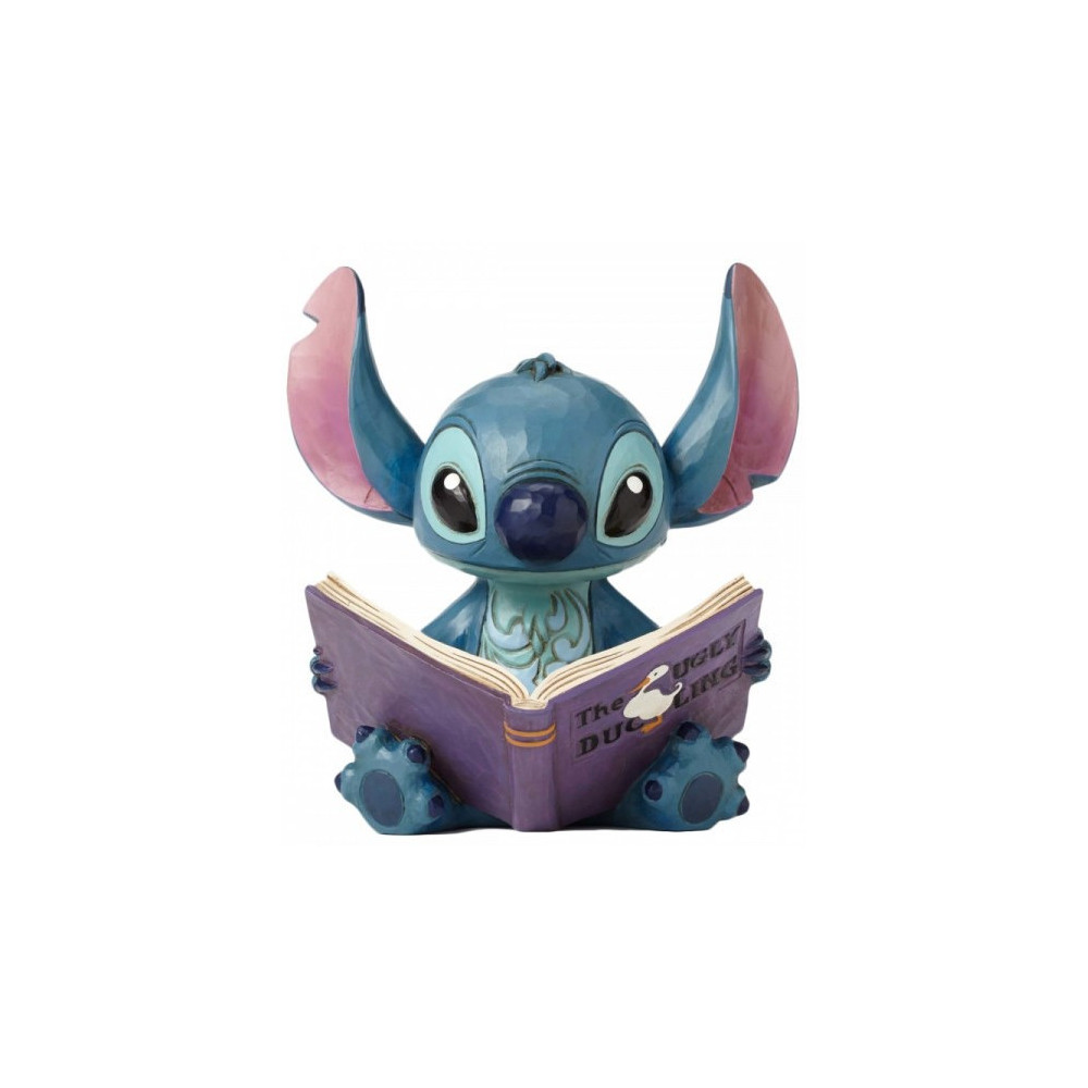 Figura Stitch Livro do Patinho Feio da Disney