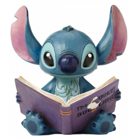 Figura Stitch Livro do Patinho Feio da Disney