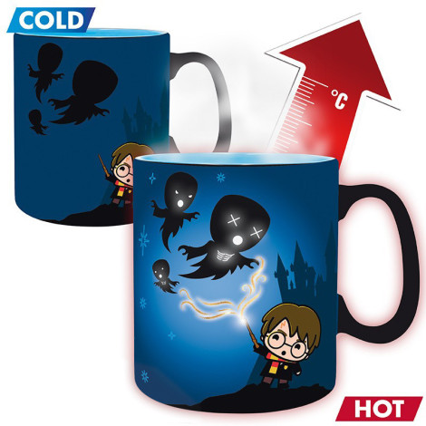 Caneca térmica Chibi Patronus Harry Potter gigante