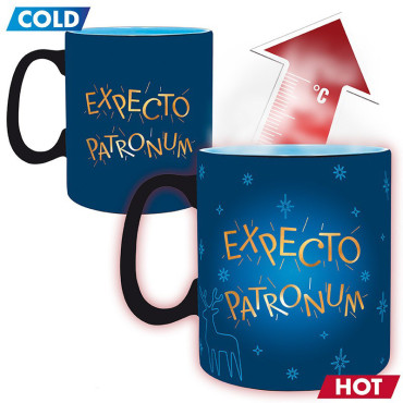 Caneca térmica Chibi Patronus Harry Potter gigante