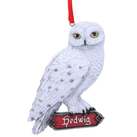 ADORNO DE NAVIDAD HARRY POTTER HEDWIG