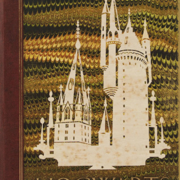 Caderno de notas História de Hogwarts Harry Potter Minalima