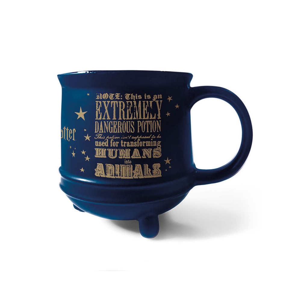 Caneca 3D Caldeirão de Poções Extremamente Perigoso