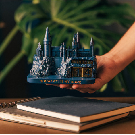 Calendário perpétuo de Hogwarts Harry Potter 3D