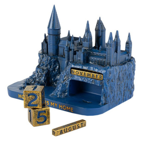 Calendário perpétuo de Hogwarts Harry Potter 3D