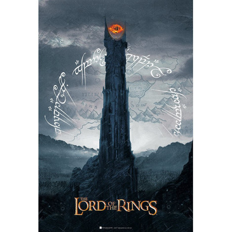 Cartaz Senhor dos Anéis Torre de Sauron