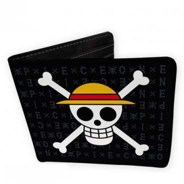 One Piece Vinyl Skull Wallet