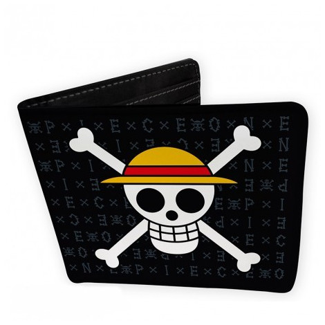 One Piece Vinyl Skull Wallet