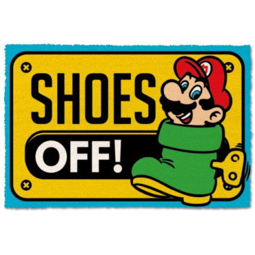 Doormat de coco Super Mario Shoes