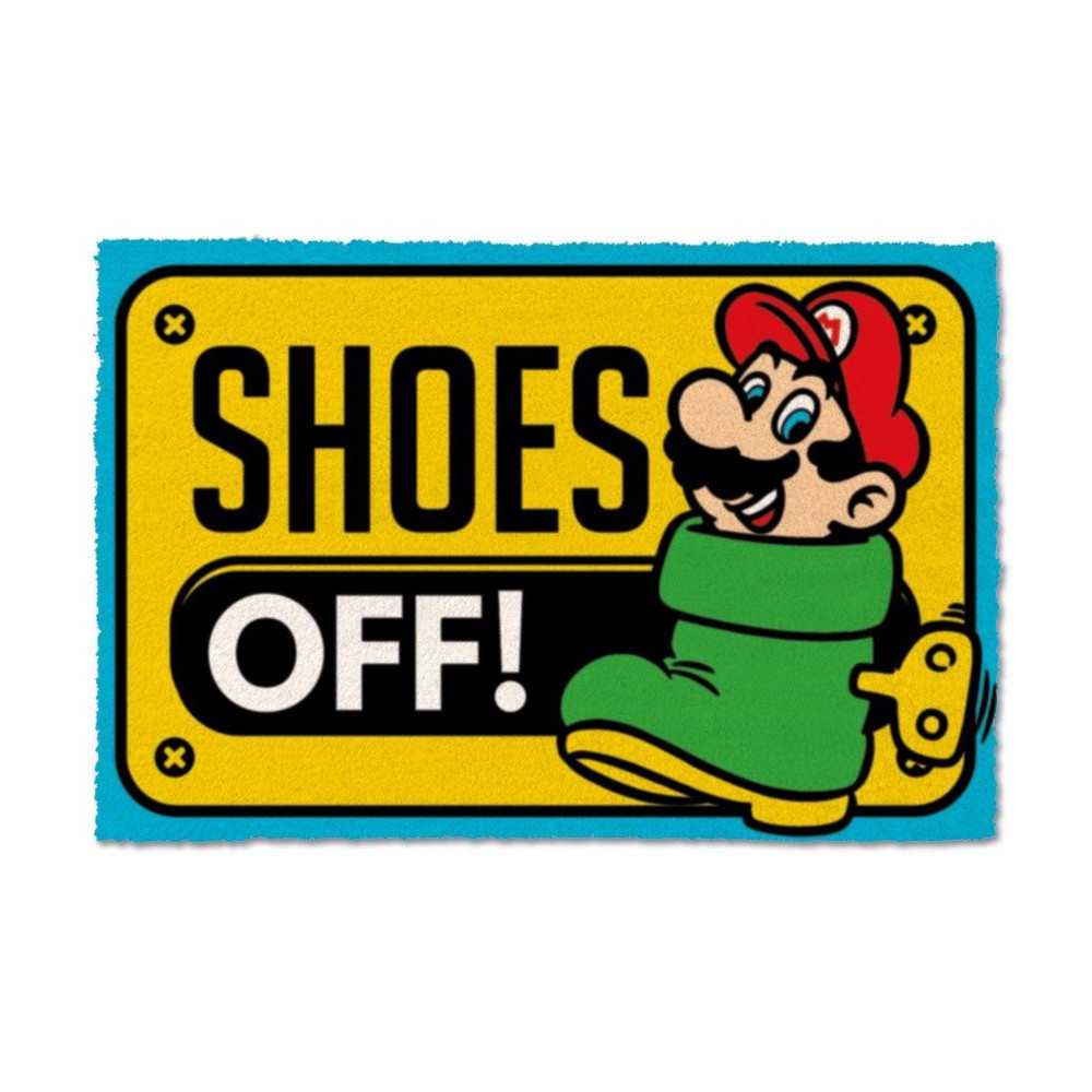 Doormat de coco Super Mario Shoes