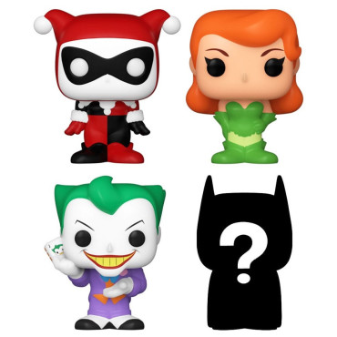 Conjunto de 4 figuras Bitty Pop! Harley Quinn DC Comics