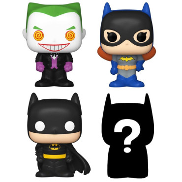 4 pacotes de figuras Bitty Pop! do Joker da DC Comics