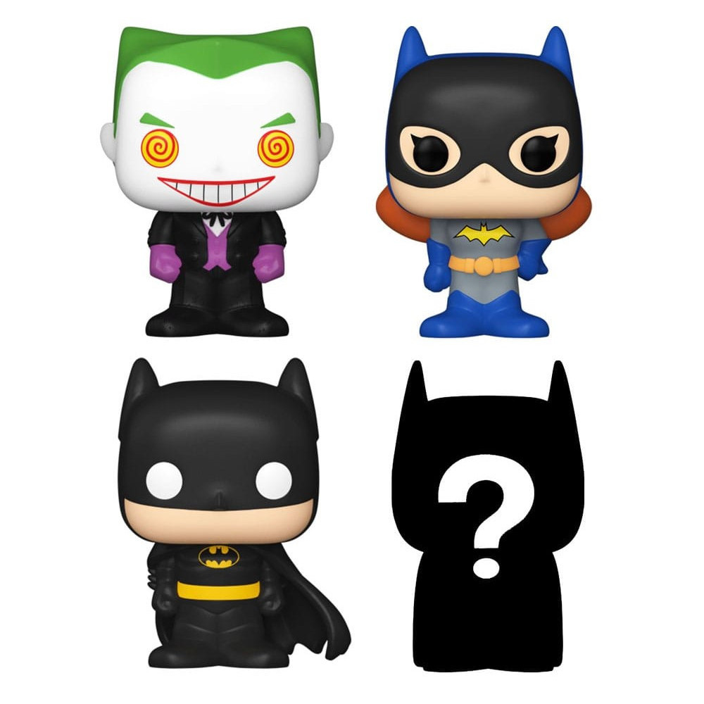 4 pacotes de figuras Bitty Pop! do Joker da DC Comics