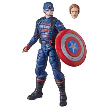 Capitão América Marvel Legends Falcão e o Soldado Invernal Figura de 15 cm