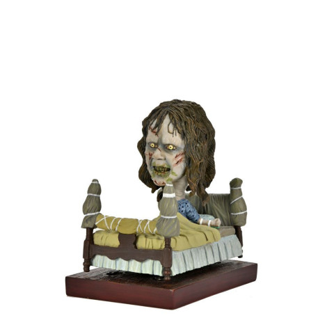 REGAN IN BED FIG. 14 CM THE EXORCIST HEAD KNOCKER