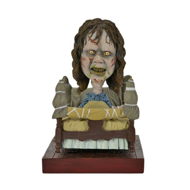 REGAN IN BED FIG. 14 CM THE EXORCIST HEAD KNOCKER