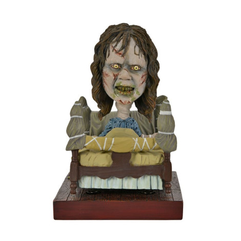 REGAN IN BED FIG. 14 CM THE EXORCIST HEAD KNOCKER