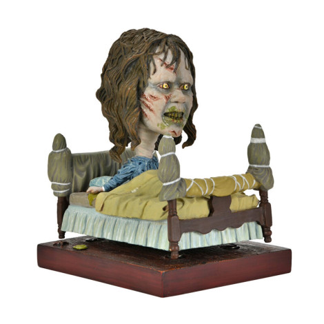 REGAN IN BED FIG. 14 CM THE EXORCIST HEAD KNOCKER